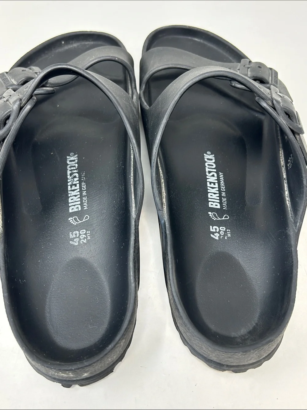 Birkenstock Arizona Essentials Black EVA Sandals 45